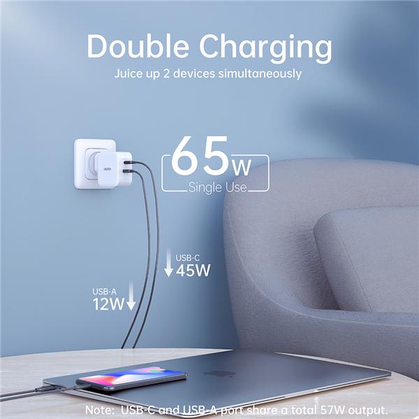 Productafbeelding Choetech Snelle lader (65 W)