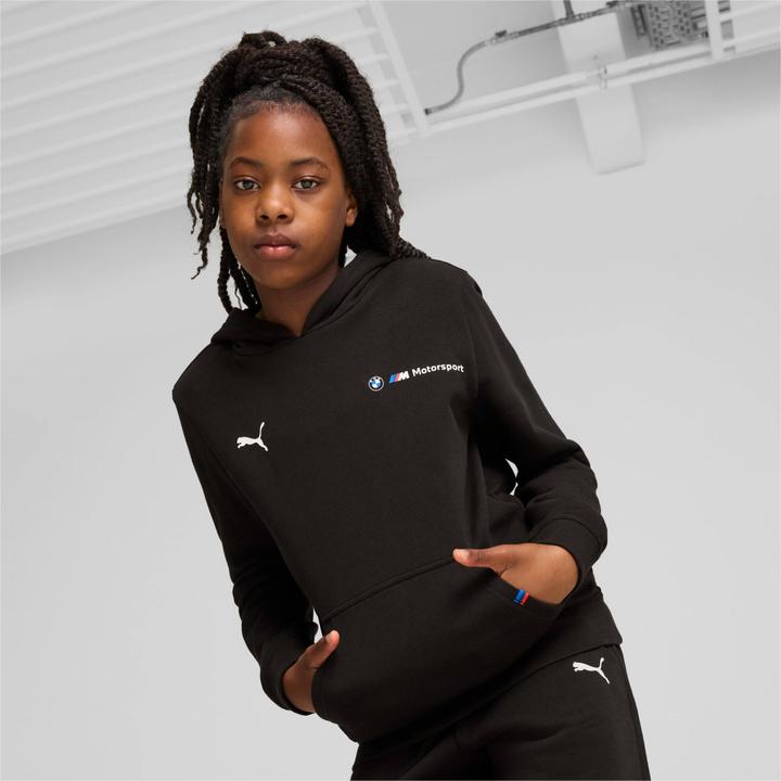 Actual product image Puma BMW Mms Kids Ess Hoodie Ft (116)