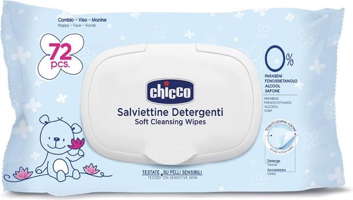 Actual product image Chicco Baby wipes (72 Piece)