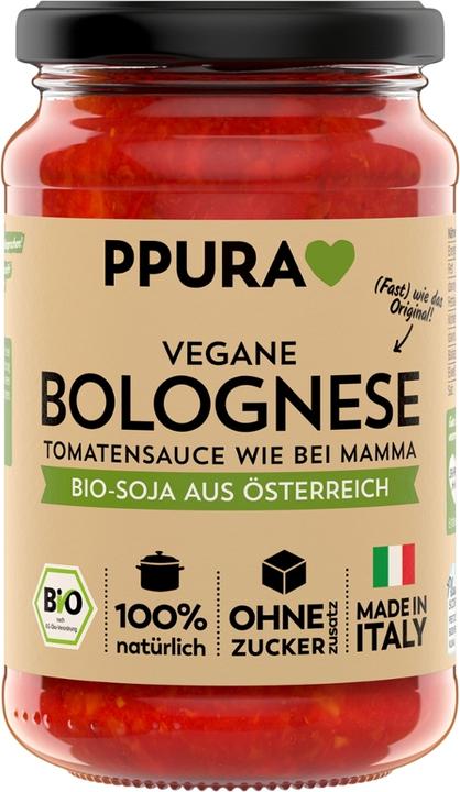 Immagine prodotto Ppura Sugo vegan bolognese con soia vaso biologico 340 g (340 g)
