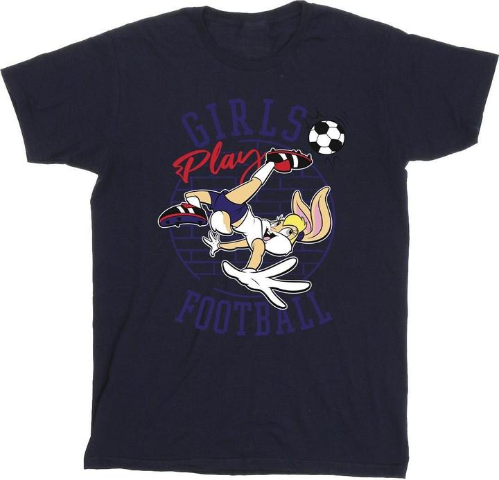 Produktbild Looney Tunes Lola Bunny Girls Play Football TShirt (M)