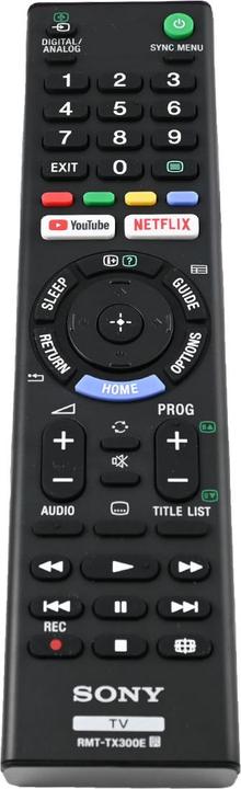 Sony Rmt-Tx300e (Device-specific remote control, Infrared)