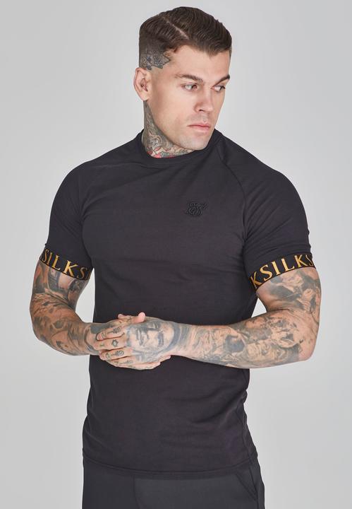Siksilk T-Shirt Tech T-Shirt in Black