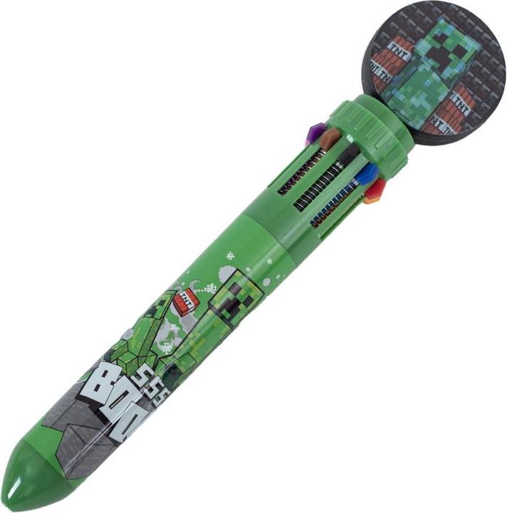 Image du produit Minecraft - Stylo multicolore (Multicolore)