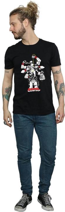 Image du produit - T-shirt DEADPOOL MULTITASKING - Homme (M)
