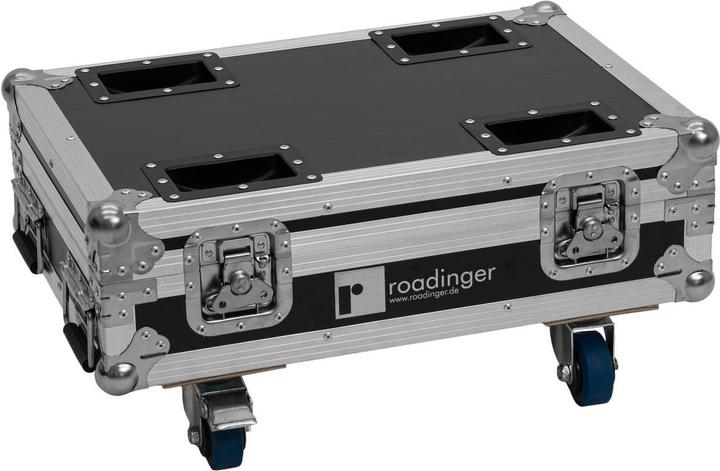 Actual product image Roadinger Flightcase 8x AKKU Mini IP UP-4 QCL Spot MK2 with charging function