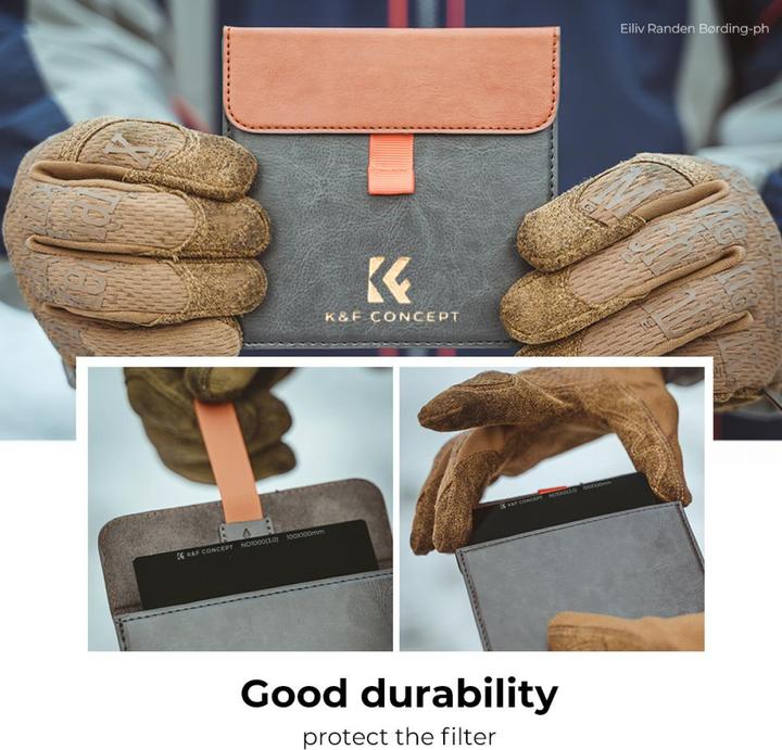 Image du produit K&F Concept Kit de filtres Concept Square : Houder ND1000 (2 mm, Filtre gris neutre, 20000 mm)