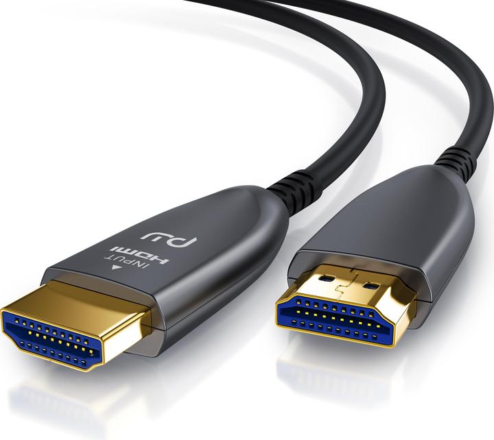 Immagine prodotto Primewire Cavo HDMI 2.0b in fibra ottica, tipo A, cavo in fibra ottica Ultra HD, tripla schermatura, 4K, 3D (3 m, HDMI)