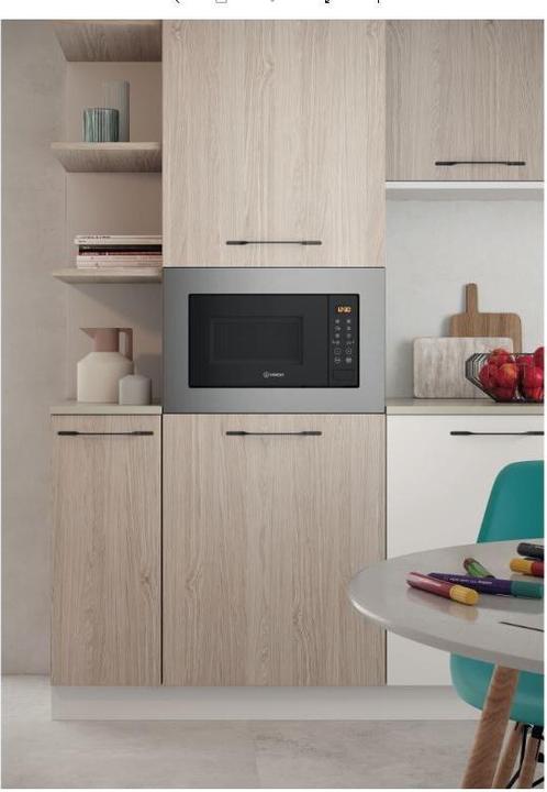 Immagine prodotto Indesit MWI 120 GX Microonde Grill integrato in acciaio inossidabile (20 l)