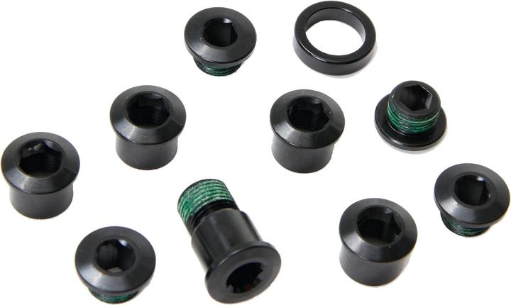 Actual product image Sram Red Quarq Hidden Bolt chainring bolts 5-hole Force CX1
