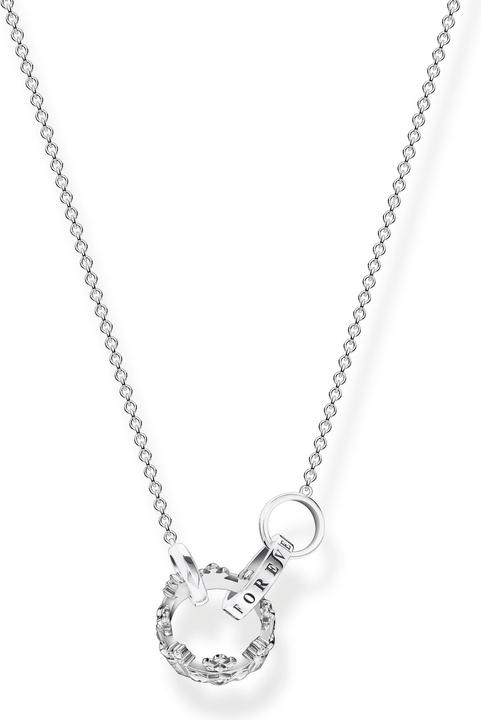 Image du produit Thomas Sabo Collier couronne argent (Noirci, Argent sterling 925, 40 - 45 cm)