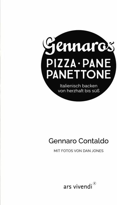 Actual product image Gennaros Pizza, Pane, Panettone (German, Gennaro Contaldo, Carla Gröppel-Wegener, 2021)
