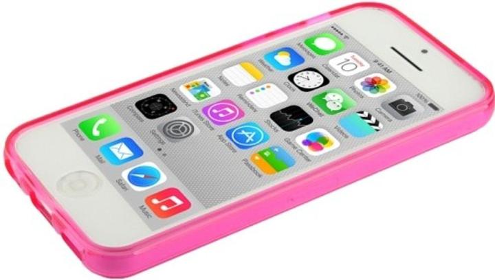 Produktbild König Design Schutzhülle TPU Case für Handy Apple iPhone 5C Pink (Apple iPhone 5c)