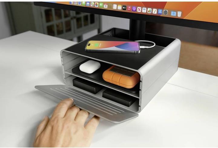 Actual product image TwelveSouth HiRise Pro for iMac Silver