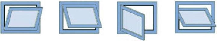 Actual product image Geze Skylight scissors OL 90 N WITHOUT sash bracket (1 pcs.)