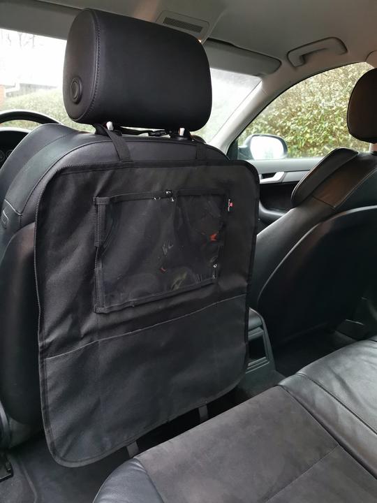 Actual product image Baby Dan BabyDan - High Car Seat Protecter - Black
