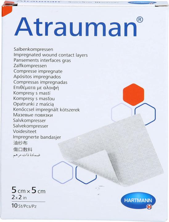 Actual product image IVF Hartmann Salbenkompressen 5x5cm steril
