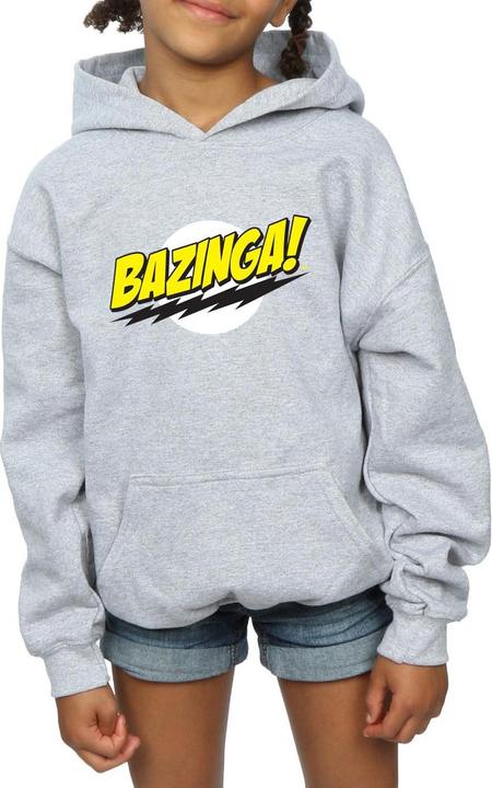 Actual product image Dam Girls Sheldon Bazinga Hoodie (152, 158)