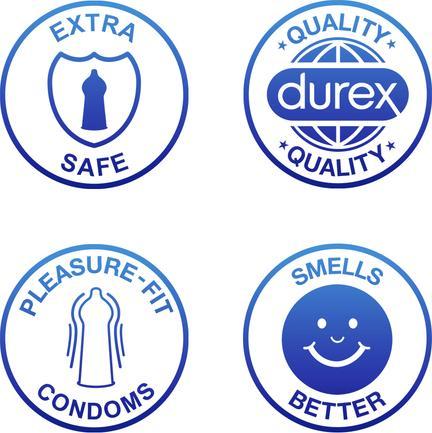 Actual product image Durex Extra Safe (10 pcs.)