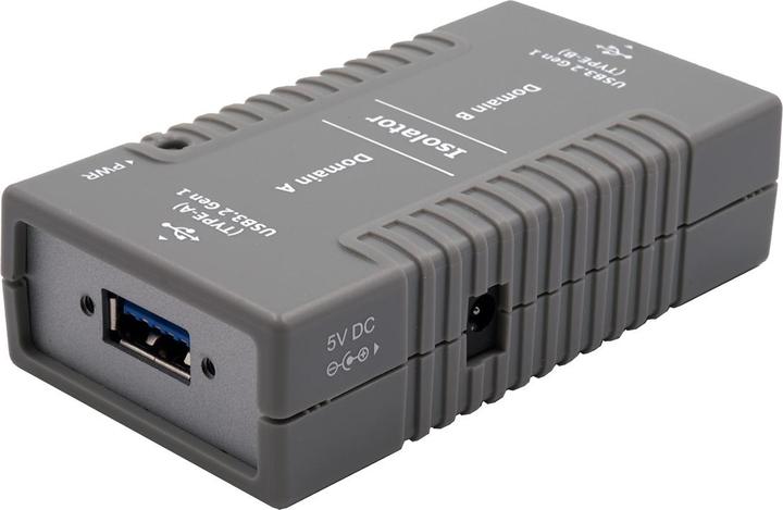 Actual product image Exsys USB 3.2 Gen1 Super Speed Isolator with 5KV Optical Isolation to protect t (USB-A)