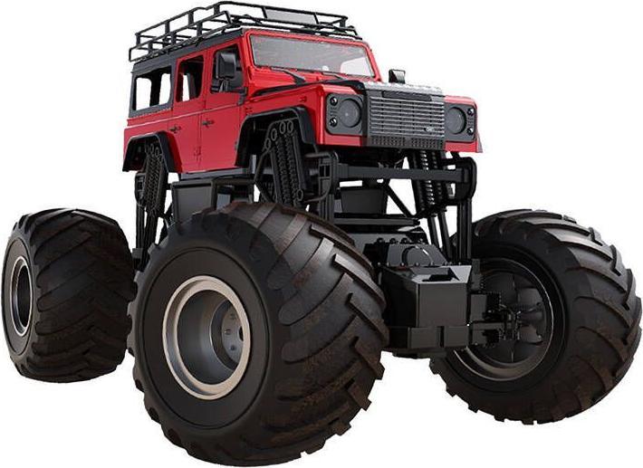 Actual product image Double Remote control RC remote control car 1:8 (red) Land Rover Defender E375-003