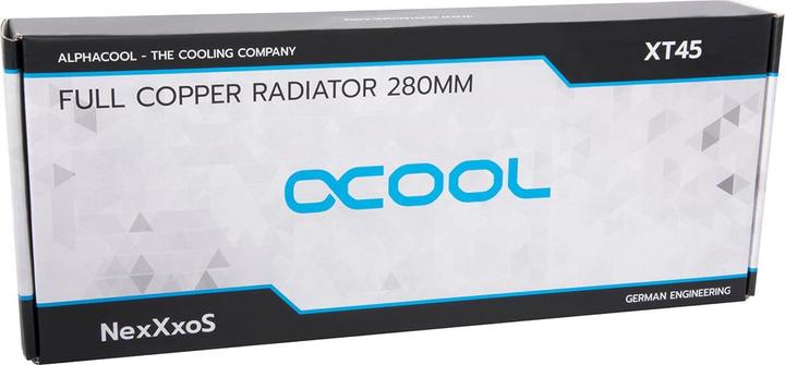 Produktbild Alphacool NexXxoS XT45 Full Copper Radiator V.2 (140 mm)