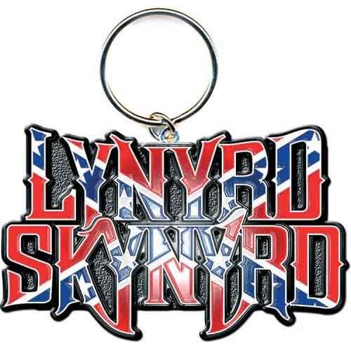 Rock Off Logo della bandiera in metallo dei Lynyrd Skynyrd