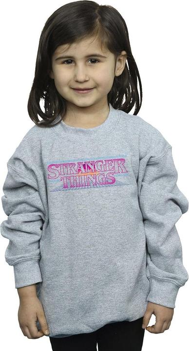Image du produit Netflix - Sweat STRANGER THINGS RETRO TITLE - Fille (128)