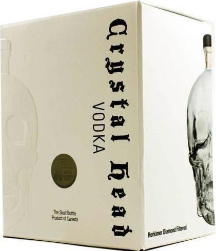 Image du produit Crystal Head Vodka triple filtration (1 x 70 cl)