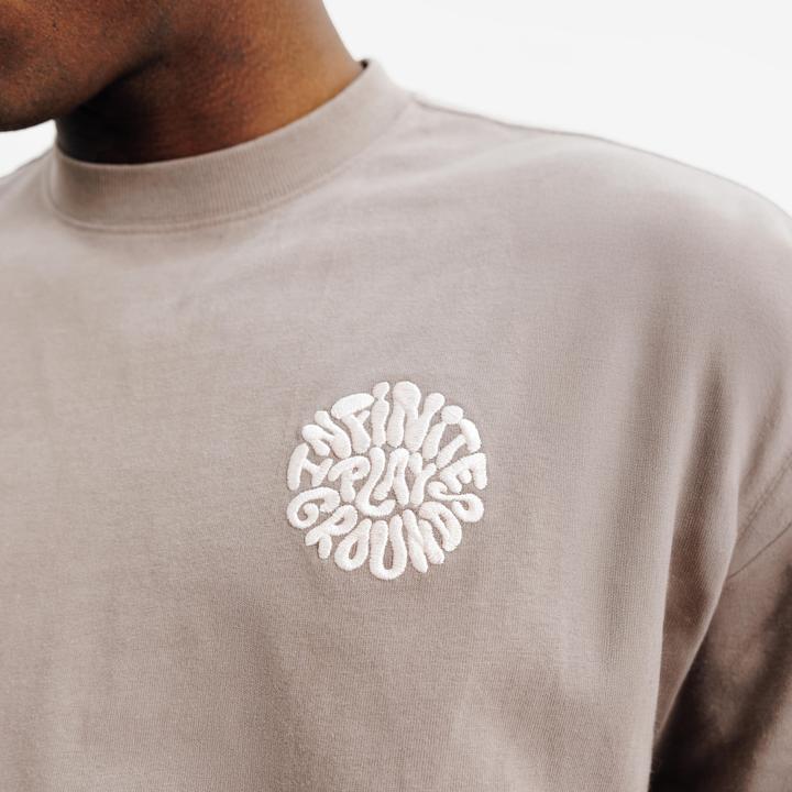 Image du produit Decathlon T-shirt graphique mixte, Elementals, marron (XL)