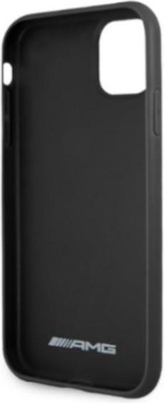 Immagine prodotto Mercedes-Benz Cover rigida in rilievo nera, per iPhone 11, AMHCN61GSEBK (Apple iPhone 11)