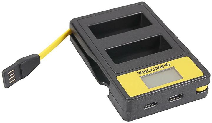 Produktbild Patona Ladegerät Smart Dual LCD USB Panasonic DMW-BLG10 (Ladegerät)