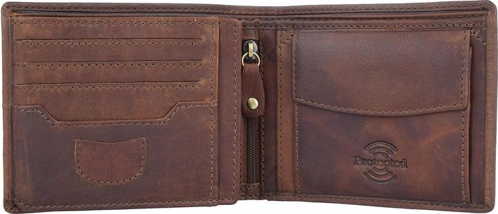 Actual product image Greenland Nature Soft & Safe wallet RFID leather 12 cm