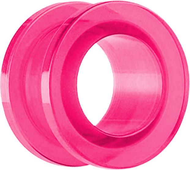 Produktbild Star Piercing Flesh Tunnel pink (ohne Messing, Acryl)