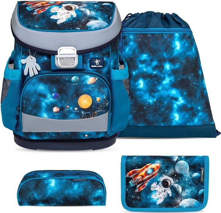 Belmil MINI FIT Schulrucksack-Set Infinity Space (17 l)