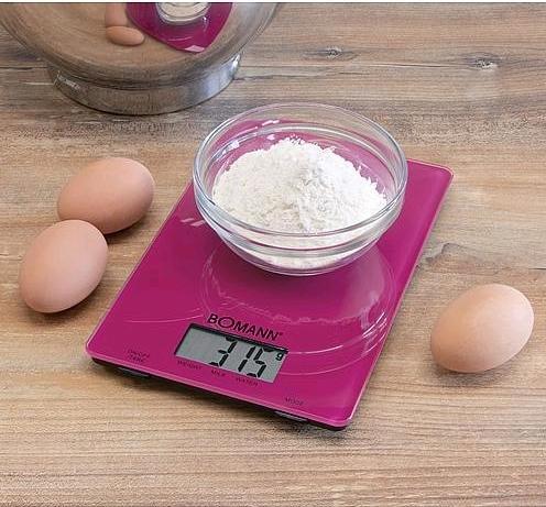 Immagine prodotto Bomann KW 1515 CB Purple Worktop Square Electronic Kitchen Scale