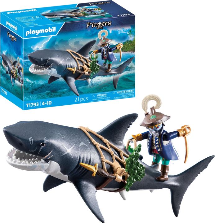 Produktbild Playmobil Riesenhai (71793, Playmobil Pirates)