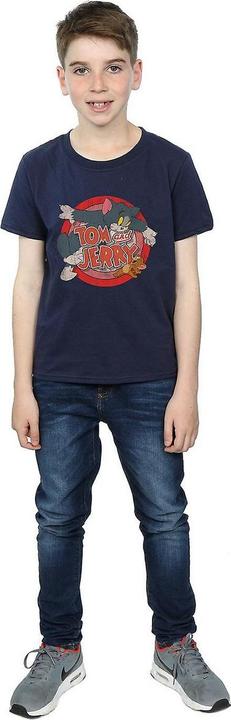Actual product image Tom & Jerry Boys Classic Catch Cotton T-Shirt (152, 158)
