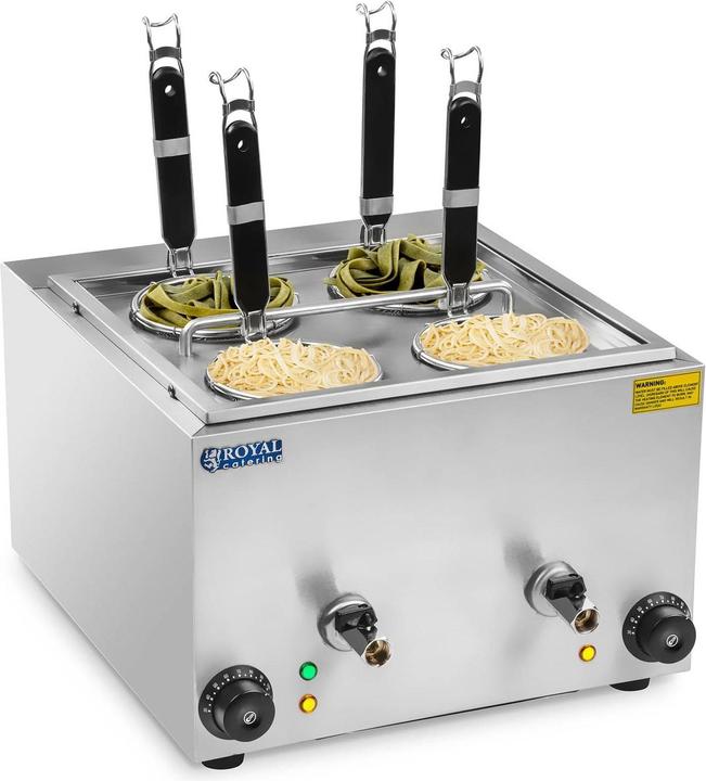 Image du produit Royal Catering Cuiseur à pâtes - 4 paniers
