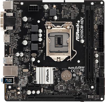 Immagine prodotto AsRock H310CM-HDV (LGA 1151, Intel H310, mATX)