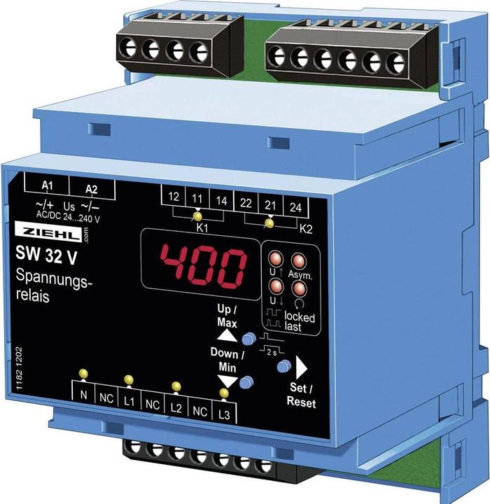 Produktbild Ziehl Universal-Spannungsüberwachungsrelais SW32V S222279 24