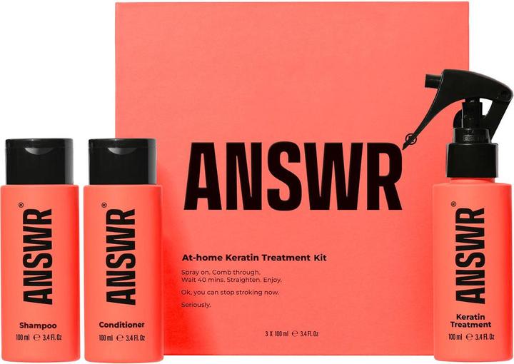 Actual product image Answr At-home Keratin Treatment Kit (Hair care set)