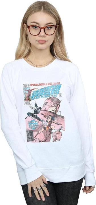 Immagine prodotto Daredevil Distressed Bullseye Vs Elektra Cover Felpa Donna (L)