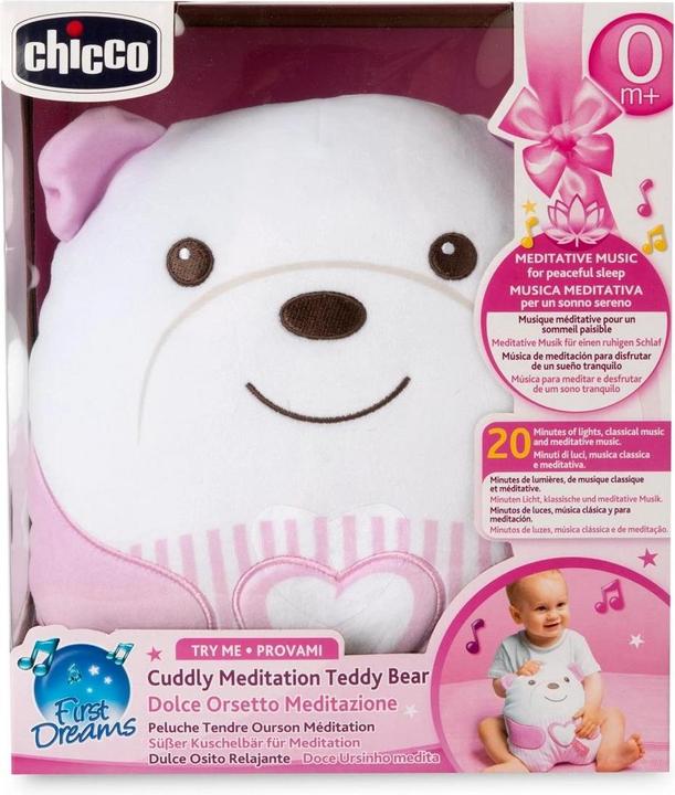 Immagine prodotto Chicco Cuddly Meditation Teddy Bear Pink