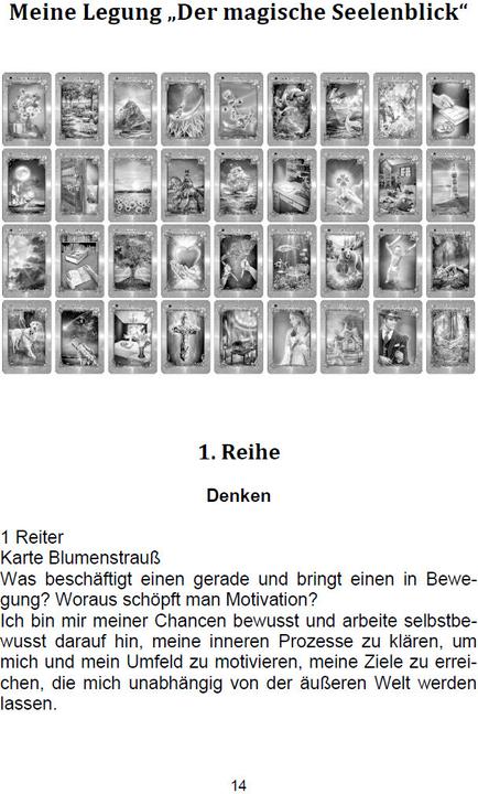 Produktbild Der magische Seelenblick mit den Lenormandkarten (Deutsch, Andrea Rosenthal, 2022)