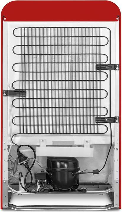 Actual product image Smeg FAB10RRD6 Refrigerator right hinge red 50's style, 2025 model, EEK: D (122 l)