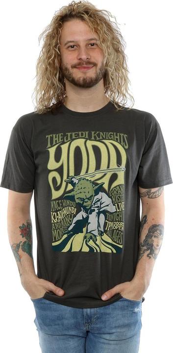 Produktbild Star Wars Yoda Rock Poster TShirt (XXL)