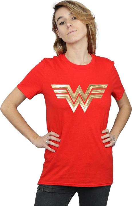 Immagine prodotto Wonder Woman 84 Gold Emblem Maglietta Ampia Donna (XXL)