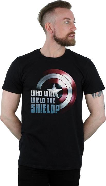 Produktbild The Falcon And The Winter Soldier Wield The Shield TShirt (XXL)