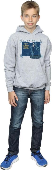 Image du produit Disney - Sweat à capuche NIGHTMARE BEFORE CHRISTMAS JACK AND THE WELL - Garçon (128)